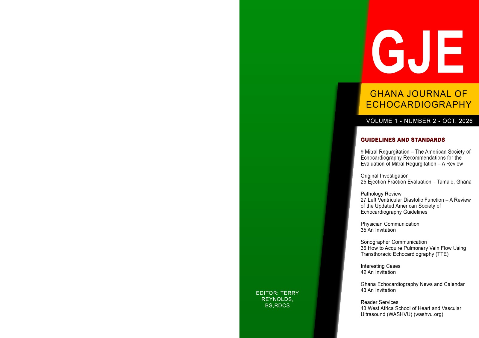 Ghana Journal of Echocardiography Issue